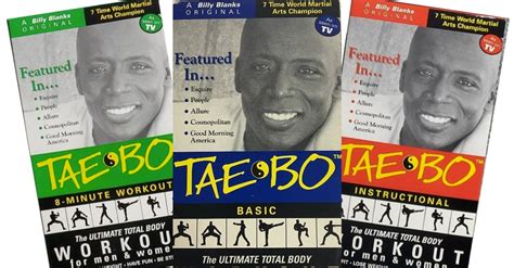 Tae Bo: The Most Popular and Effective '90s Workout Videos – RETROPOND