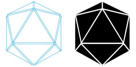 20 Sided Dice Svg