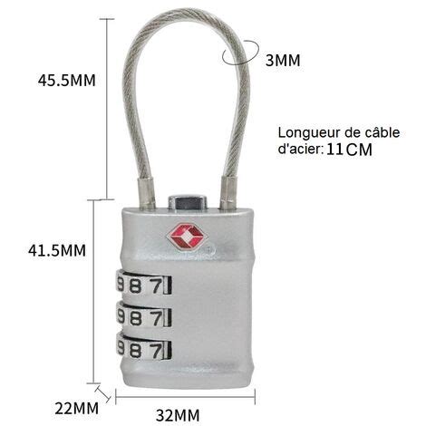 Minkurow Paquete De Candados Para Equipaje Tsa Candado De