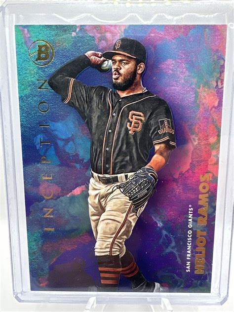 Bowman Inception Heliot Ramos San Francisco Giants Ebay