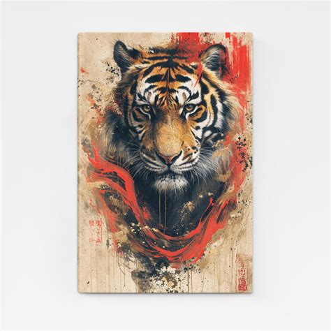 Traditional Korean Tiger Art | MusaArtGallery™