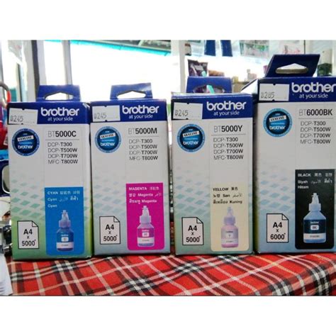 ชุดหมึก Brother BTD60BK/BTD60/BT5000 แท้100% บรรจุกล่อง | Shopee Thailand