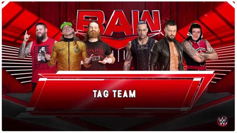 WWE MONDAY NIGHT RAW KEVIN OWENS SAMI ZAYN MATT RIDDLE VS THE