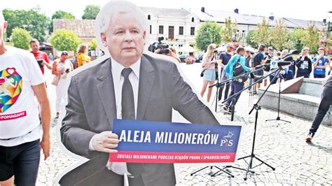 Aleja milionerów PiS w Augustowie Radio5