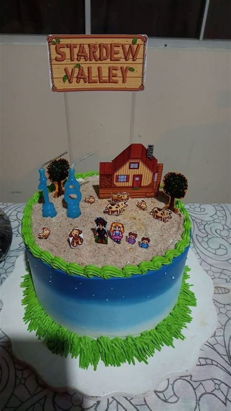 Bolo Stardew Valley In Stardew Valley Cute Birthday Cakes