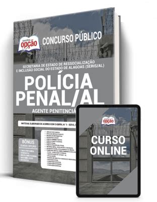 Apostila Polícia Penal AL Agente Penitenciário 2021 Download Apostila