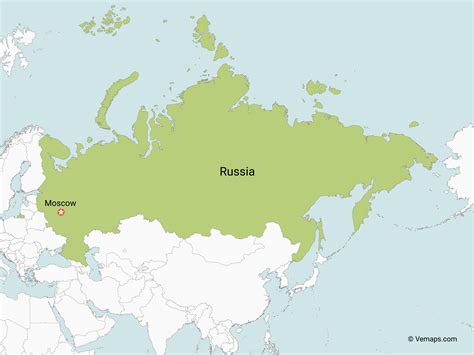 Countries Near Russia Map