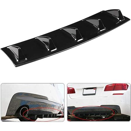 Kingsaid Cm Car Spoiler Universal Lower Rear Body Spoiler Shark Fin