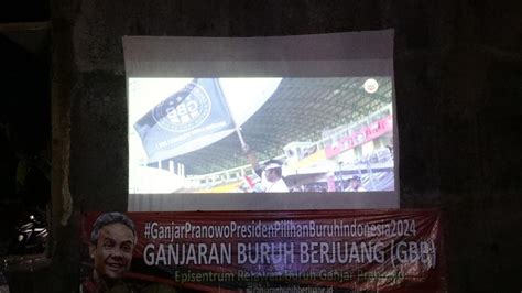 Kenalkan Sosok Ganjar Ganjaran Buruh Berjuang Nobar Film Perjuangan