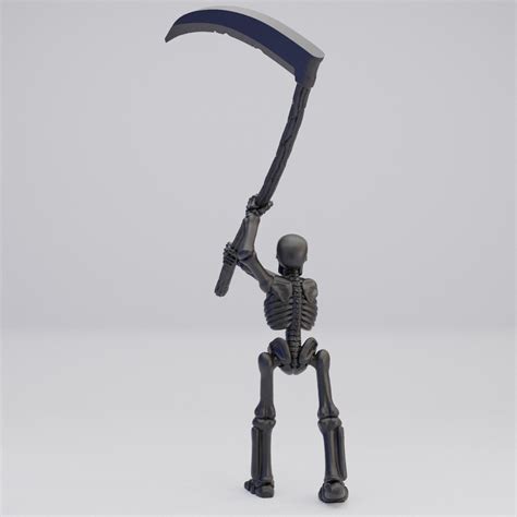 Hot Goblin スケルトンC ミニチュア ホットゴブリン 大鎌アンデッド