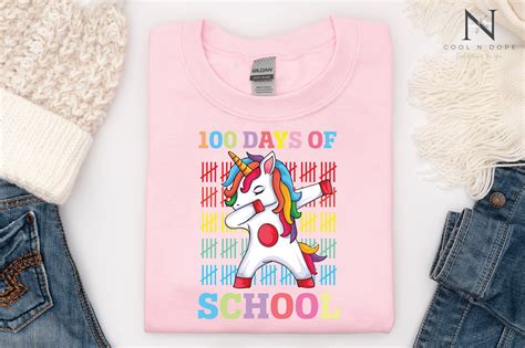 100 Days Svg 100th Day Of School Svg Unicorn Svg 100 Etsy