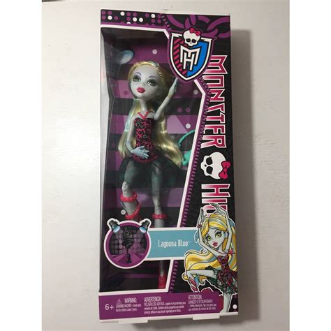 Boneca Monster High Lagoona Blue Dance Class NA CAIXA Shopee Brasil