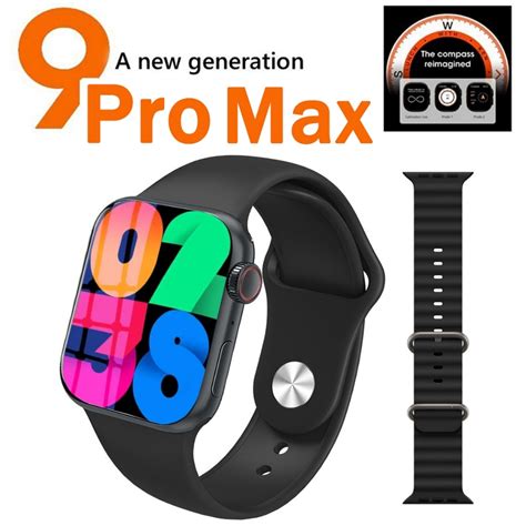 2024 Novo Relógio Original 9 Smart Watch C900 pro max Men Bluetooth