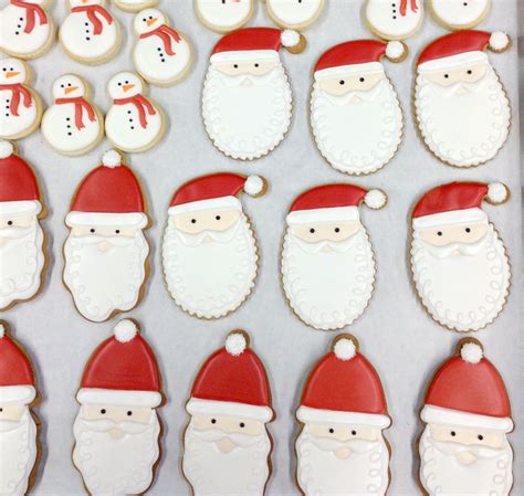 How To Decorate Santa Cookies Sweetopia