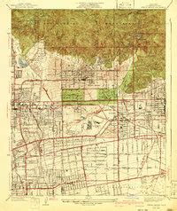 1941 Map of Sierra Madre, CA — High-Res | Pastmaps