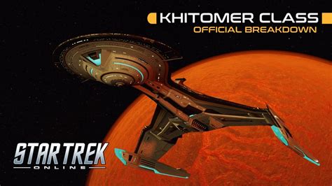 Star Trek Online Khitomer Class Battlecruiser Official Breakdown Youtube