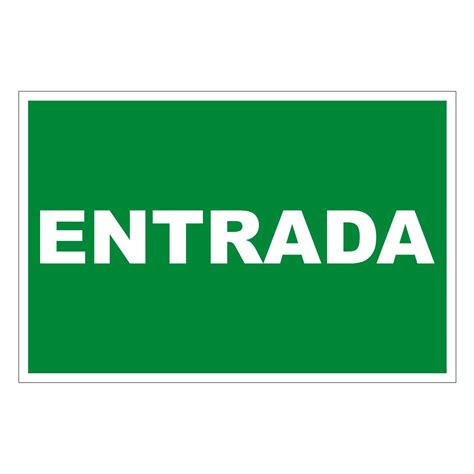 STICKER DE SEÑALIZACION DE ENTRADA - Ferreman