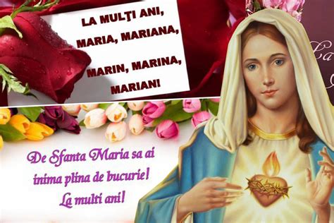 Mesaje și felicitări de la mulți ani de Sfânta Maria Mică Urări în