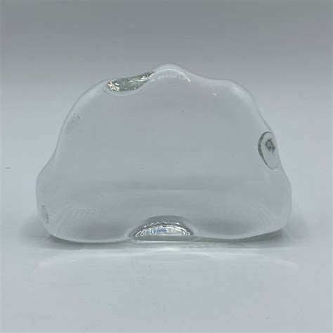 1994 Lenox Ice Art Iceberg Glass Paperweight Lenox Glass Iceberg Ice