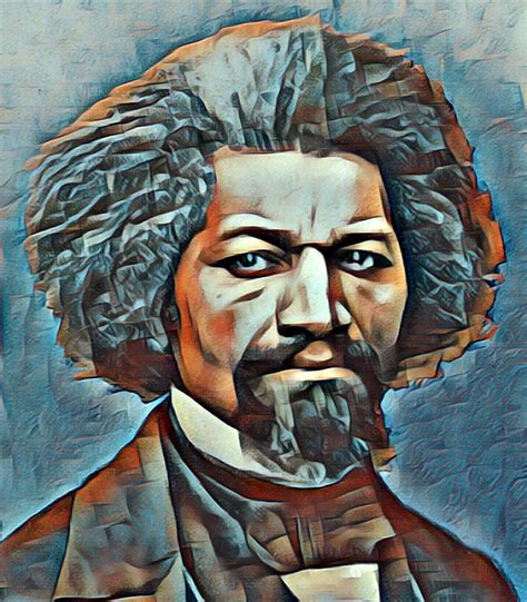 Frederick Douglass Painting In Color Pai Painting By Tony Rubino