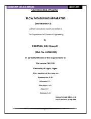 Ogbonna Nduka Dennis Flow Measuring Apparatus Complete Pdf Ogbonna