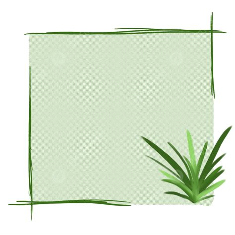 Framee PNG Image, Frame, Grass, Green, Simple PNG Image For Free Download