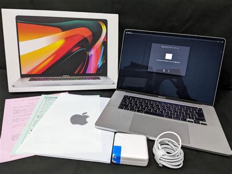 【目立った傷や汚れなし】【47549】1円～ Apple Macbook Pro A2141 2019年 Core I9 3072×1920