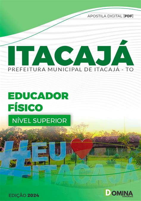 Apostila Educador Físico Itacajá TO 2024