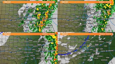 Dfw Weather Forecast North Texas Storms Timing Sunday Monday Wfaa