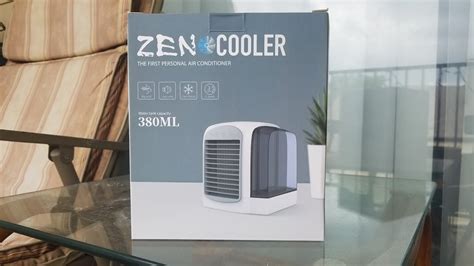 Zen Cooler Personal Portable Air Conditioner Youtube