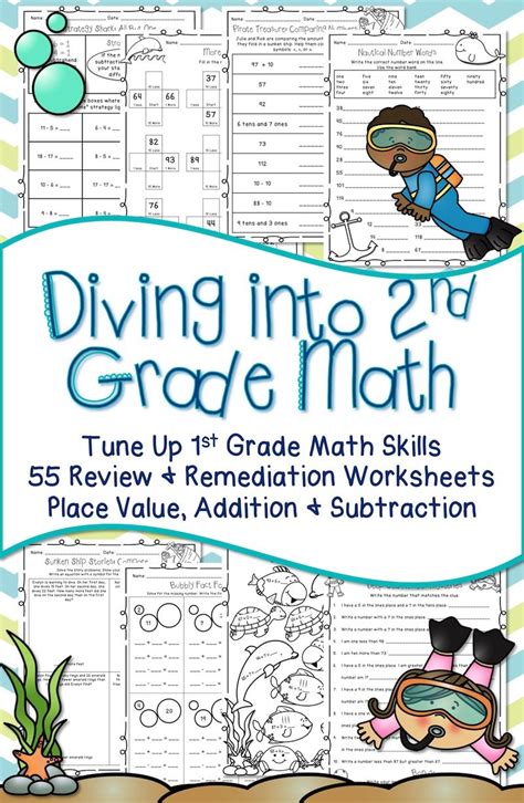 Second Grade Summer Math Packet