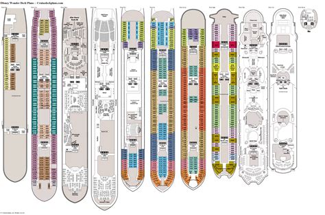 Disney Wonder Deck Eight Deck Plan Tour