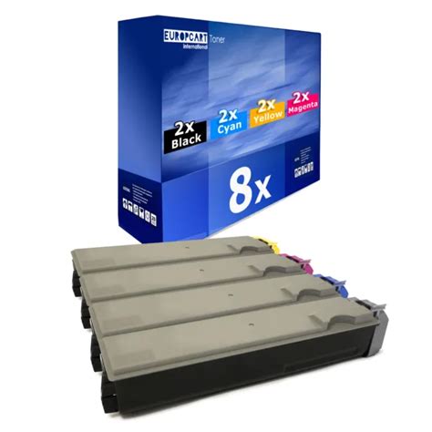 8X EUROPCART TONER Pour Kyocera FS C 5030 DN FS C 5030 N FS C 5020 DTN