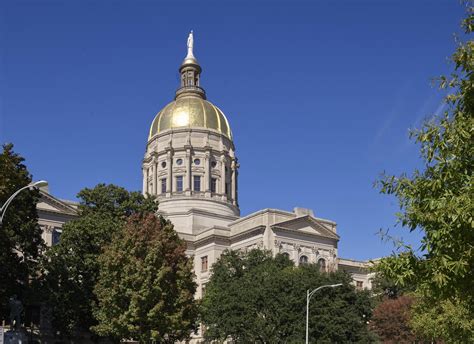 The Capitol Building In Atlanta The Capital And Largest City In The U