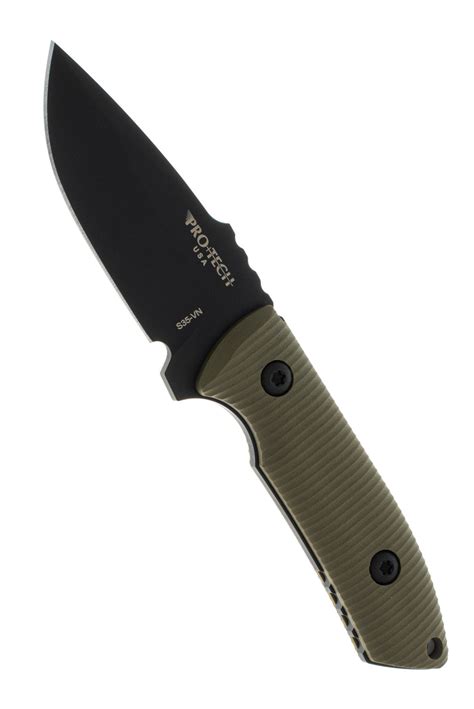 Pro Tech Sbr Fixed Blade Black G10 Handle Knifegeek