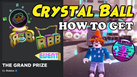 Free Items How To Get Rb Crystal Ball And Rbb Chain Roblox Rb Battles