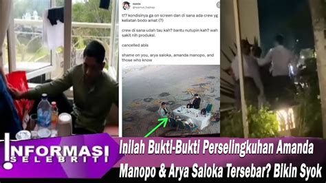 Inilah Bukti Bukti Perselingkuhan Amanda Manopo Dan Arya Saloka