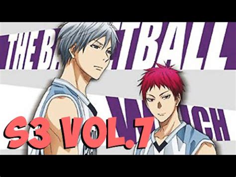 黒子のバスケ Kuroko no Basuke S3 Vol 7 Blu ray Unboxing Review YouTube