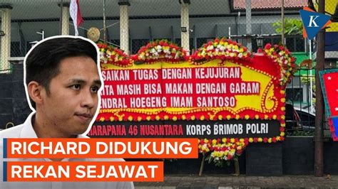 Rekan Sejawat Dari Korps Brimob Polri Dukung Richard Eliezer YouTube