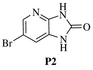 Chemical Structure Of 6 Bromo 1H Imidazo 4 5 B Pyridin 2 3H One P2