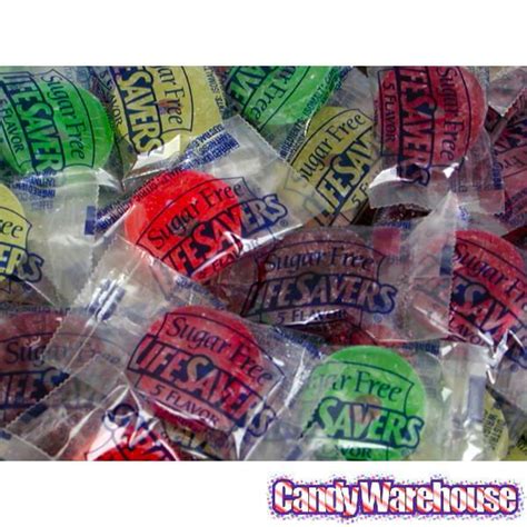 LifeSavers Sugar Free Hard Candy Singles - 5 Flavors: 240-Piece Box ...