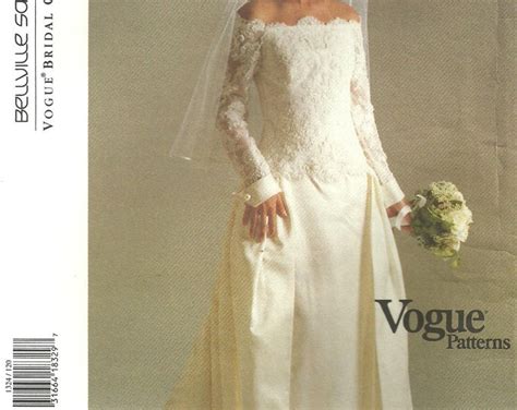 Vogue Bridal Original Designer Sewing Pattern By Bellville Sassoon