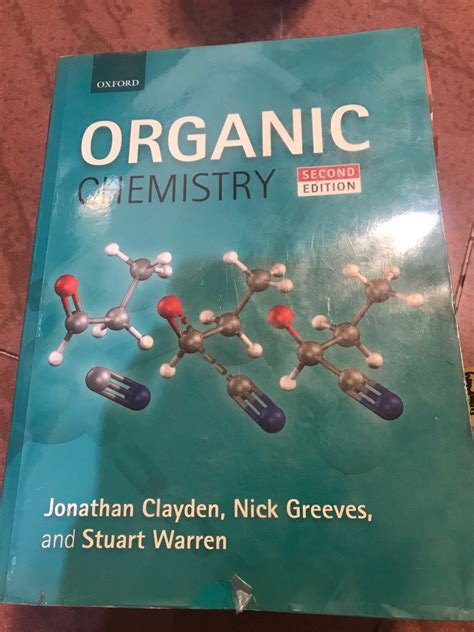 Organic Chemistry Jonathan Clayden Hobbies And Toys Books And Magazines Textbooks On Carousell