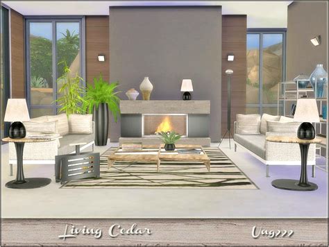 Mid Century Modern Living Room Cedar Roof Living Room Home