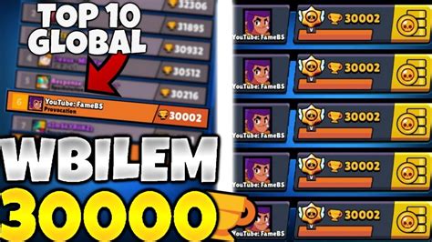 WbiŁem 30000🏆 Pierwszy W Polsce Brawl Stars Polska Youtube