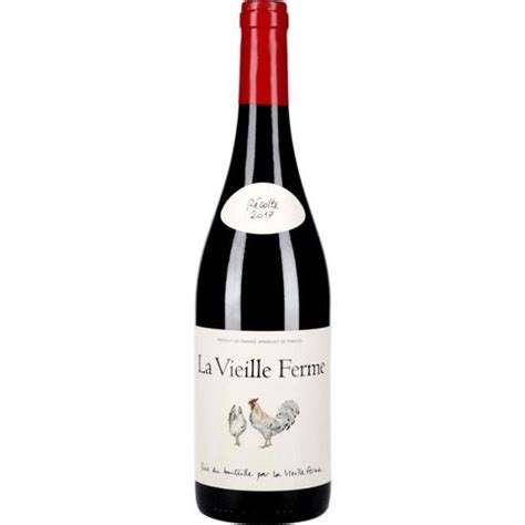 Vin Rouge La Vieille Ferme 2017 Bouteille 75cl La Cave Cdiscount