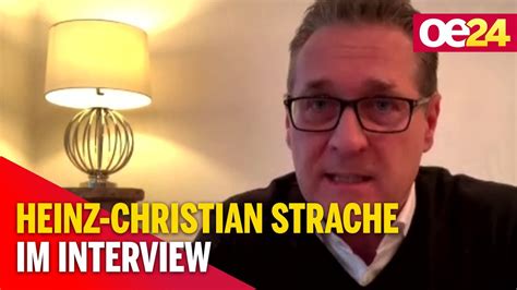 Fellner Live Heiz Christian Strache Im Interview Youtube