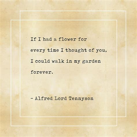 Alfred Lord Tennyson Quote - Literary Quotes - Book Lover Gifts ...