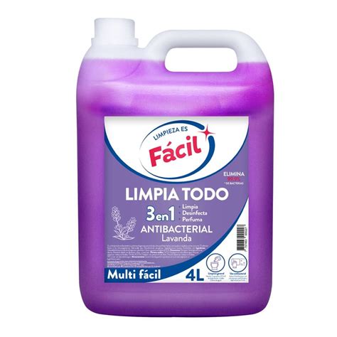 Limpiatodo Facil Lavanda 4 L Sodimac Falabella