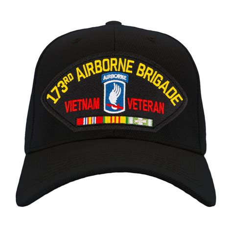 US Army 173rd Airborne Brigade Vietnam Veteran Ball Cap Choose Your